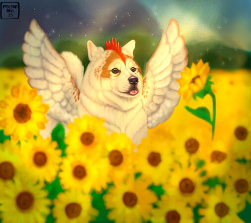 Oc Portrait | Complex Background